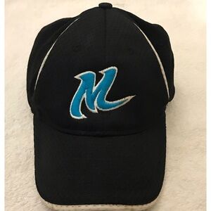 Augusta Marlins "M" #8 Fitted Baseball Cap